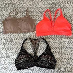Lot of 3 bras in EUC